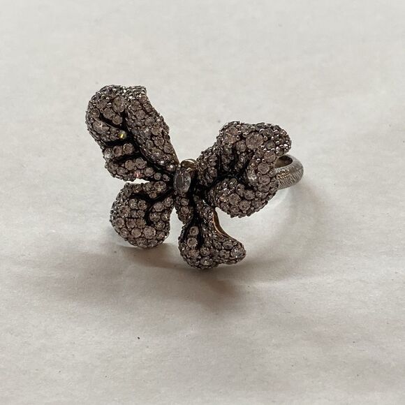 CZ Butterfly Ring - Picture 12 of 16